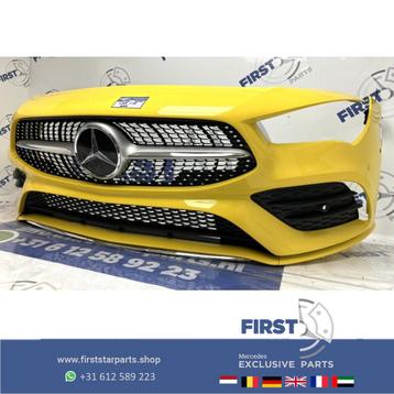 W118 C118 X118 AMG VOORBUMPER GEEL COMPLEET + DIAMOND GRIL O beschikbaar voor biedingen