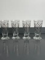 4 glazen latte Kahlua Libbey 15 hoog kerst dessert, Ophalen of Verzenden, Zo goed als nieuw, Overige typen