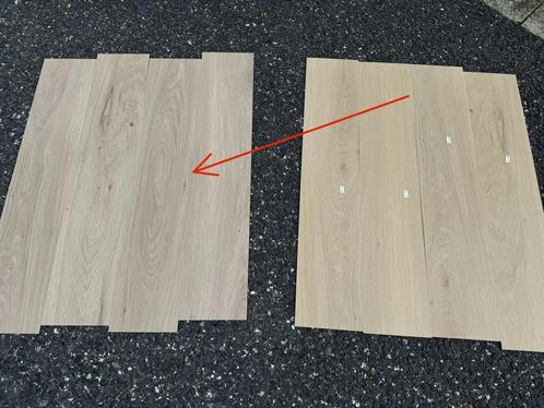 PVC Plak Visgraat RESTPARTIJ (514 m²), Doe-het-zelf en Verbouw, Vloerdelen en Plavuizen, Nieuw, Kunststof, 50 tot 150 cm, 10 tot 30 cm