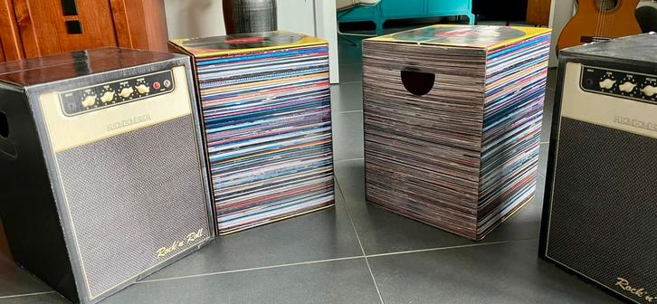 🎉Stevig kartonnen krukjes bijzettafeltjes van Remember 🎉, Huis en Inrichting, Krukjes, Nieuw, Hout, Ophalen