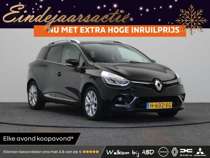 Renault Clio Estate 90pk TCe Limited | Lichtmetalen velgen |, Auto's, Renault, Bedrijf, Te koop, Clio, ABS, Airbags, Airconditioning