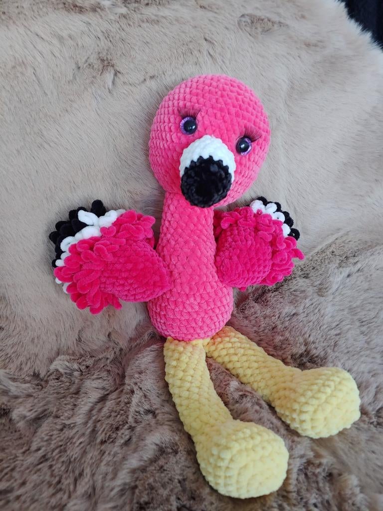 Amigurumi flamingo, Ophalen of Verzenden, Overige typen