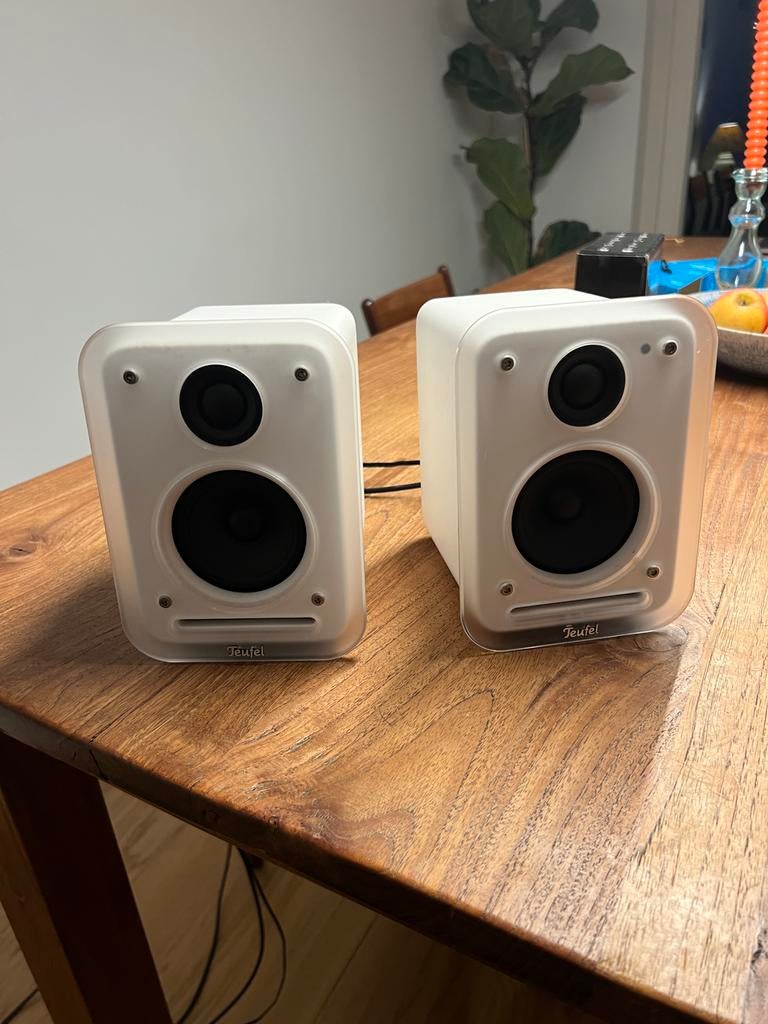 Teufel Motiv B Bluetooth speakers (set), Gebruikt, Minder dan 60 watt, Front, Rear of Stereo speakers, Ophalen