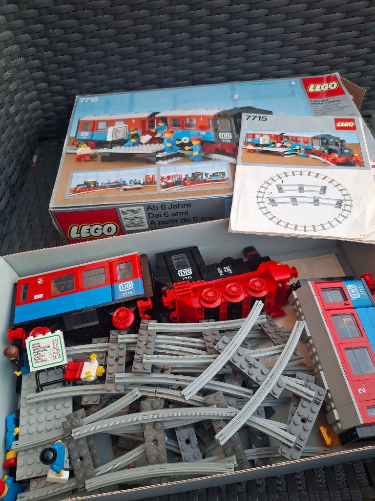 Lego trein 7715 in prachtstaat, Ophalen, Zo goed als nieuw, Lego