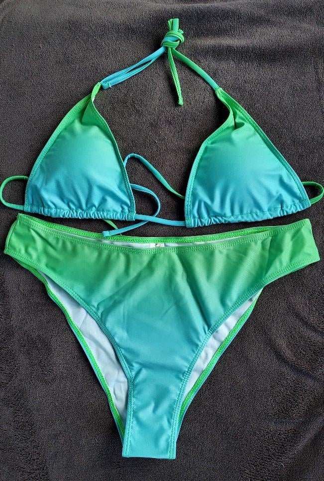 bad. nieuwe modieuze BIKINI (L)  gratis verzending, Verzenden, Nieuw, Groen, Bikini