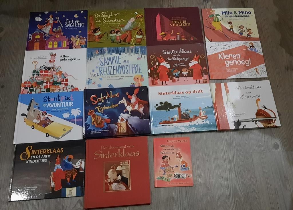 Heeeel veel sinterklaas & Piet boekjes 50ct per stuk!, Ophalen of Verzenden, Nieuw