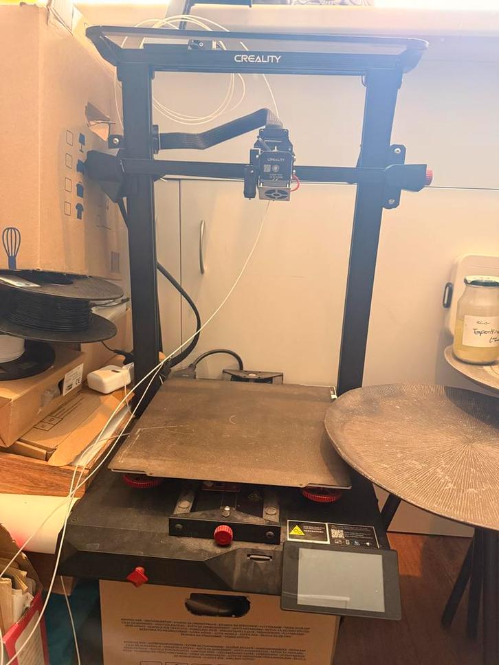 3D printer inclusief  filament rollen (hout, nylon, PETG), Computers en Software, 3D Printers, Gebruikt, Filament, Ophalen
