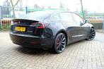 Tesla Model 3 75D Performance AWD 75 kWh 462pk € 26.750,00, Auto's, Tesla, Automaat, 462 pk, Stoelverwarming, Zwart