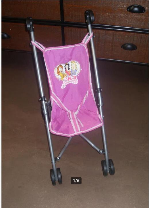 K3 Buggy / kinderwagen pop / poppen / kids, Kinderen en Baby's, Speelgoed | Poppen, Ophalen of Verzenden, Zo goed als nieuw, Babypop
