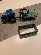 Britains newholland TD.950 met bomenwagen en kipper, Hobby en Vrije tijd, Ophalen of Verzenden, Nieuw, Tractor of Landbouw, Britains