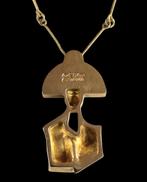 Prachtige Lapponia Ketting goud & Opaal Björn Weckström Finl, Sieraden, Tassen en Uiterlijk, Antieke sieraden, Verzenden, Goud