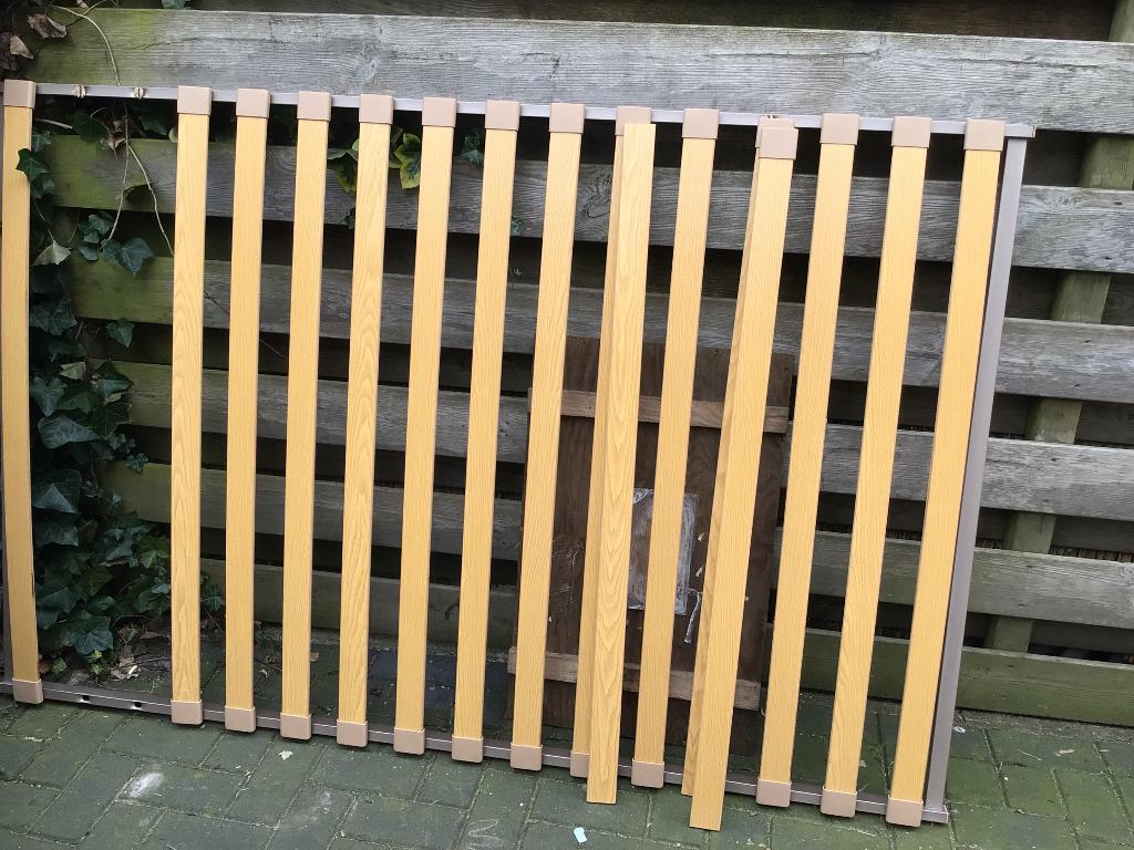 Lattenbodem tweifelaar, Huis en Inrichting, Slaapkamer | Matrassen en Bedbodems, Ophalen, Gebruikt, 90 cm, Eenpersoons