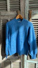Prachtige knitted trui COTTON CLUB maat L, Blauw, Maat 42/44 (L), Ophalen of Verzenden, Zo goed als nieuw