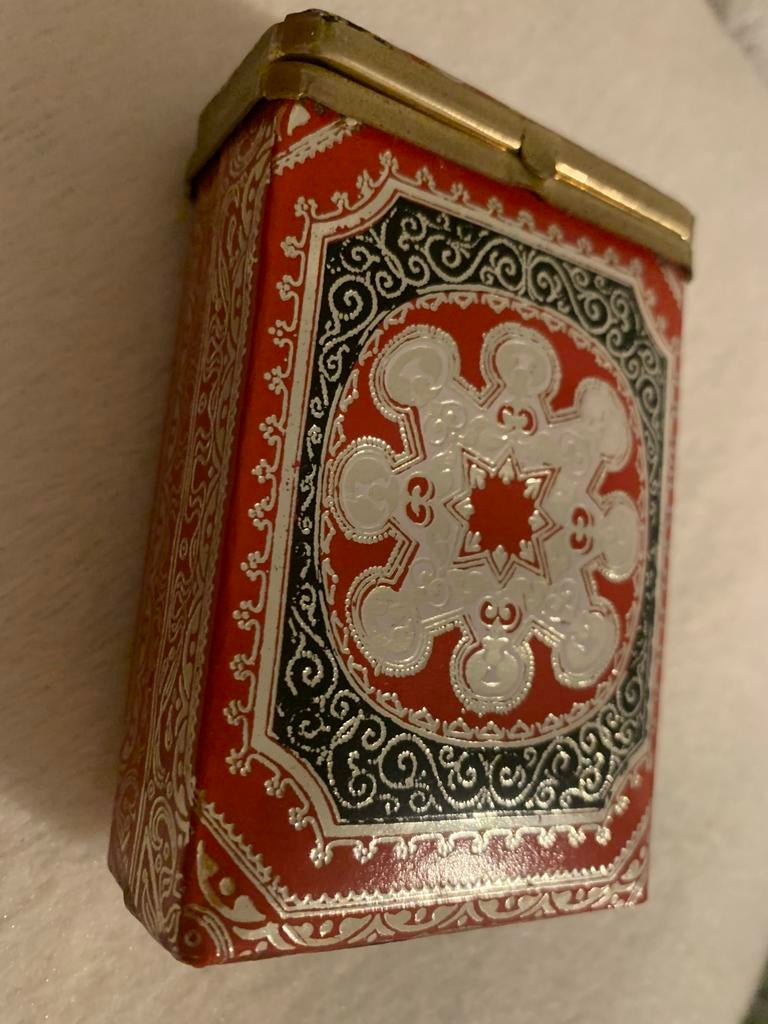 Antiek sigarettendoosje - BREVETTATA, Antiek en Kunst, Ophalen of Verzenden