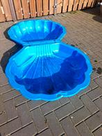 Zandbak schelp met deksel, ook te gebruiken als waterbak, Ophalen, Gebruikt