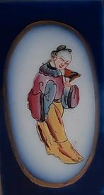 Prachtig antiek, Chinese thee bus theebus, porselein., Antiek en Kunst, Ophalen of Verzenden