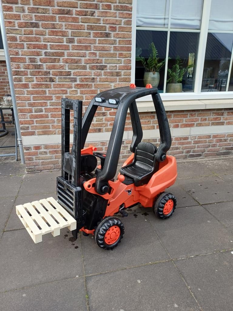 Big Linde heftruck traptrekker Rolly Toys, Ophalen, Gebruikt, Trapvoertuig