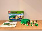 LEGO Minecraft Het Schildpadstrandhuis - 21254, Ophalen of Verzenden, Zo goed als nieuw, Complete set, Lego