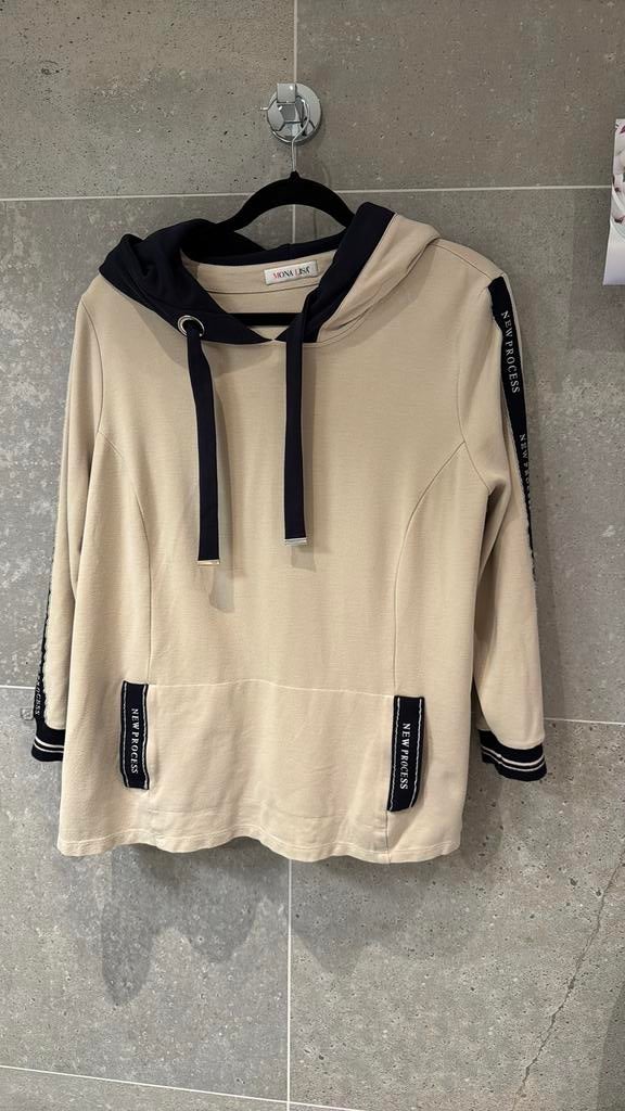 Mona Lisa Sweater maat 46, Verzenden, Zo goed als nieuw, Maat 46/48 (XL) of groter, Beige