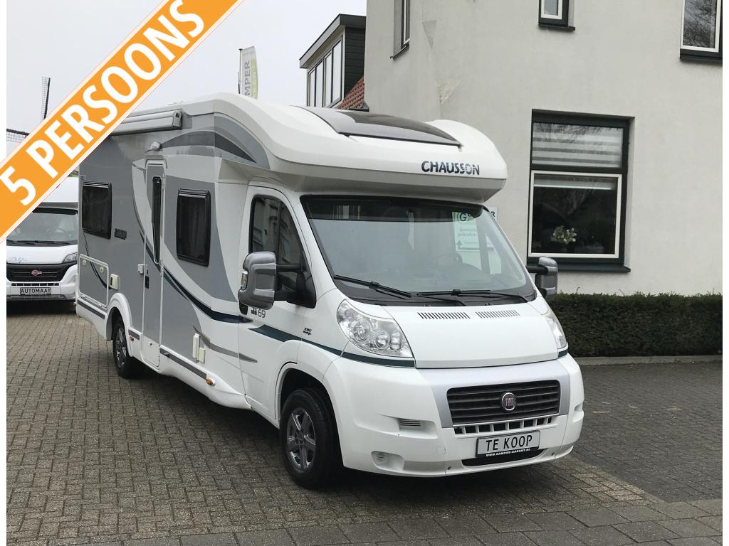 Chausson TI 69 Titanium # 5 PERSOONS #, Caravans en Kamperen, Campers, Tot en met 5, Chausson, Bedrijf, Overige merken