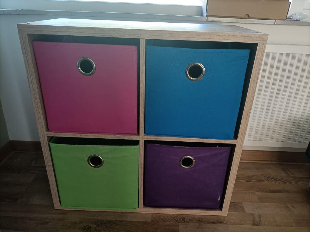 IKEA Kallax kast 2x2 - 73x73x33 cm, Ophalen, Gebruikt