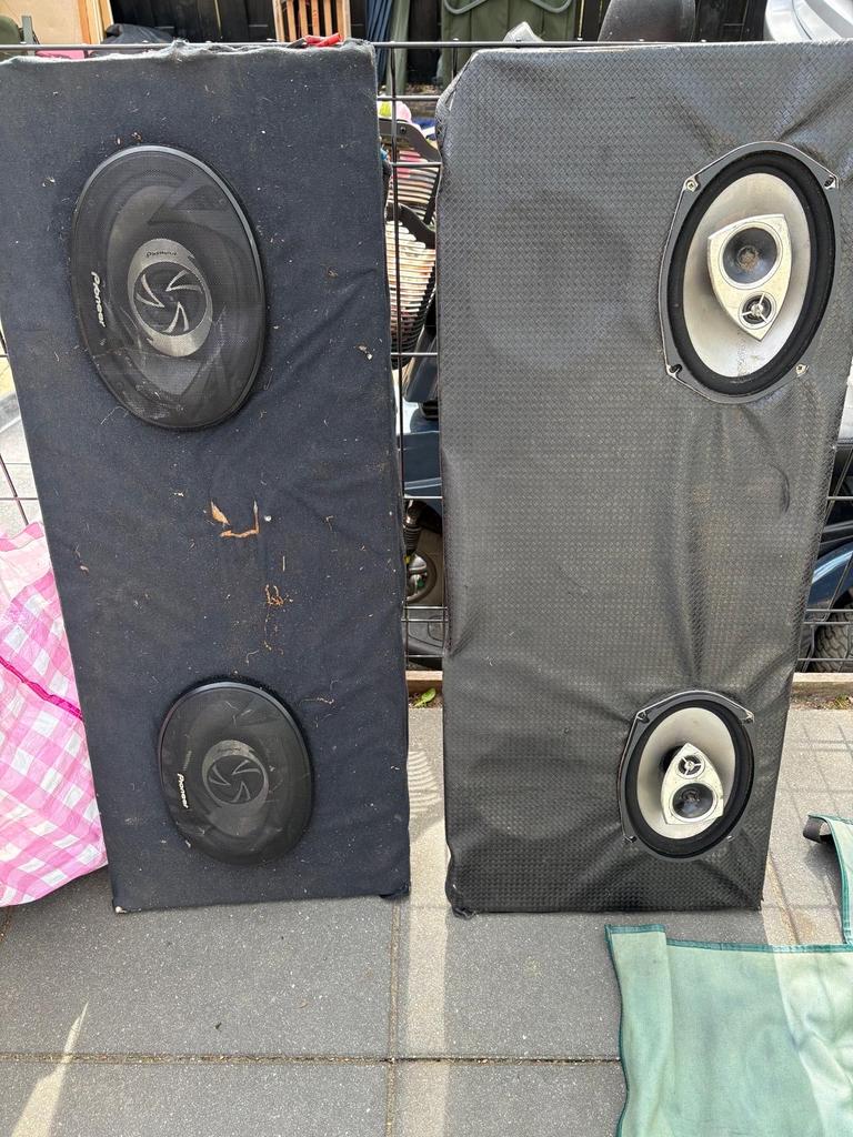 Diverse speakers kabels sub, Auto diversen, Autospeakers, Ophalen, Gebruikt