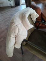 Amy & Ivy Winterjas Maat S - Crème Teddy/Ribstof, Beige, Ophalen of Verzenden, Maat 36 (S), Amy & Ivy