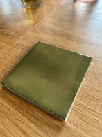 Zelige, olijfgroene tegels 3,6m2, Ophalen, Gebruikt, Minder dan 20 cm, Minder dan 5 m²