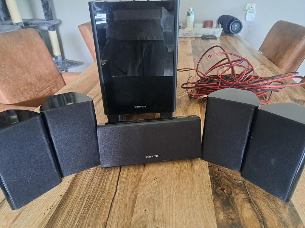 Onkyo 5.1 surround systeem, Audio, Tv en Foto, Luidsprekers, Ophalen of Verzenden