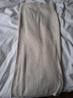Geribbelde beige rok, Kleding | Dames, Rokken, Beige, Zo goed als nieuw, Onder de knie, Ophalen