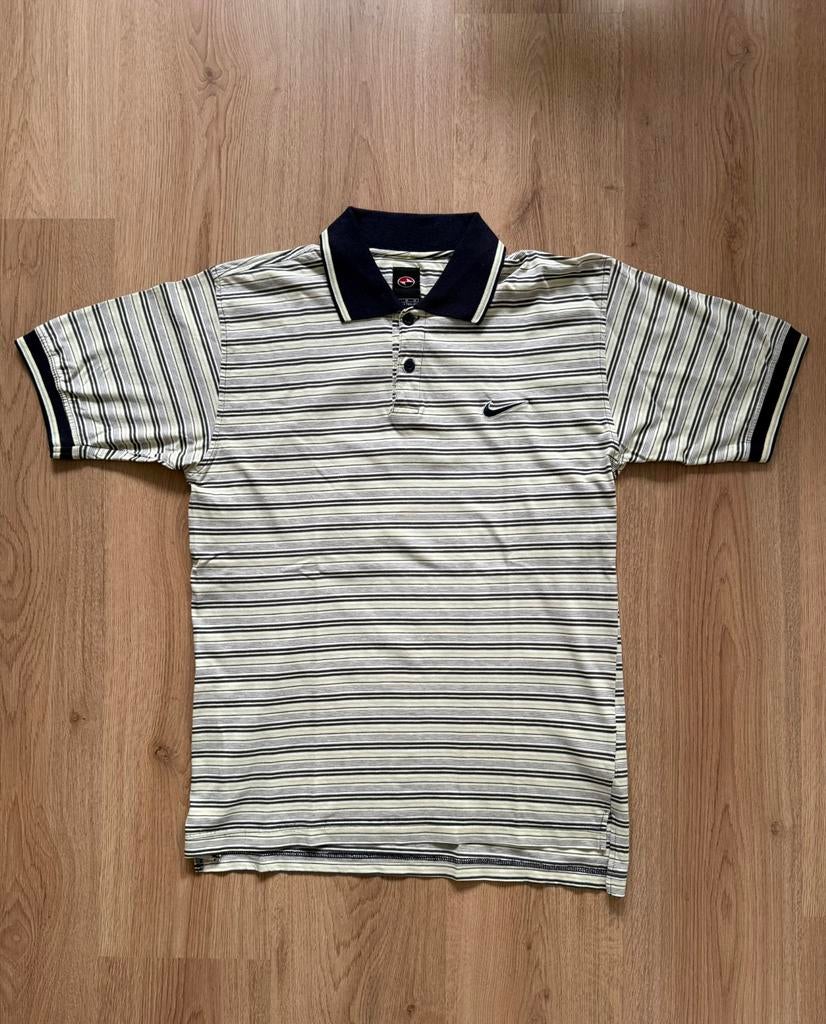 Nike Vintage Golf Polo Yin Yang Tiger Woods 90’s • Maat M, Ophalen of Verzenden, Gedragen, Maat 48/50 (M), Overige kleuren