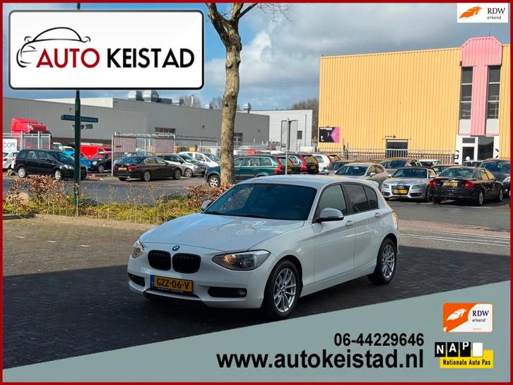 BMW 1-serie 116i EDE 5-DEURS 6-BAK CARPLAY/STOEL VERWARMING/, Auto's, BMW, Bedrijf, Te koop, 1-Serie, ABS, Airbags, Airconditioning