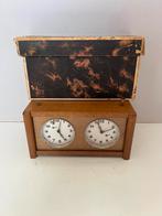 vintage Koopman Schaakklok jaren ‘70, Ophalen of Verzenden