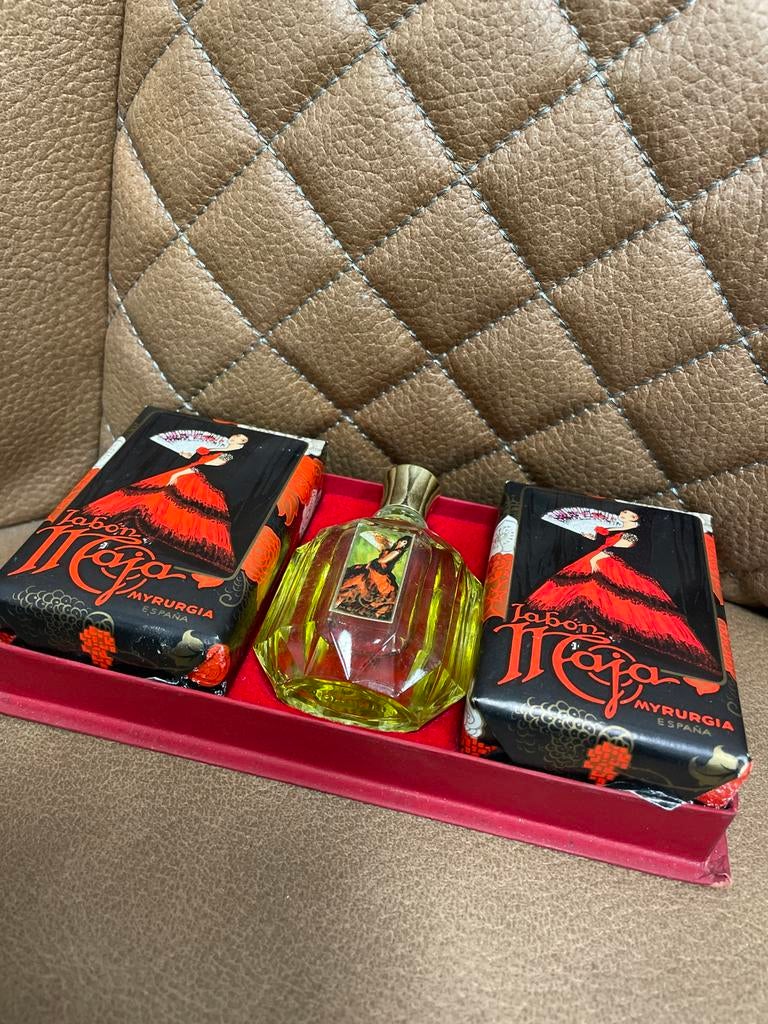 Vintage Maja Myrurgia Cadeauset: Eau de Cologne & Zeep, Nieuw, Ophalen of Verzenden, @, /