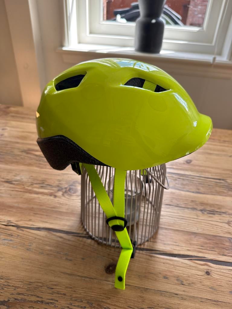 Kinder fiets helm maat 53-56cm b’twin, Ophalen, Zo goed als nieuw, Overige maten, Jongen of Meisje