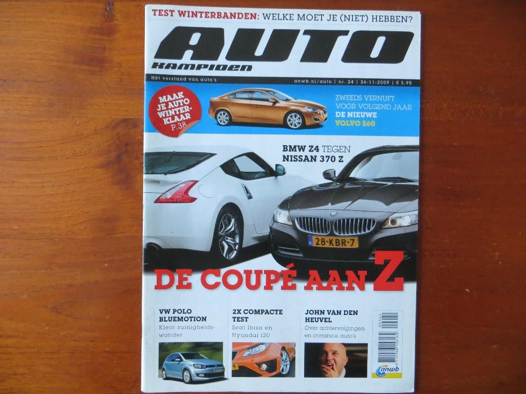 Autokampioen 24 2009 BMW Z4, Nissan 370Z, Volvo S60, 924 GT, Ophalen of Verzenden, Nieuw, BMW