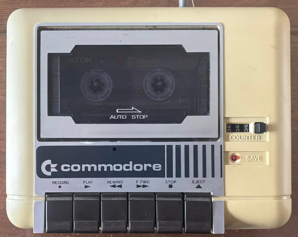 Commodore C2N Datasette voor C64, Ophalen of Verzenden