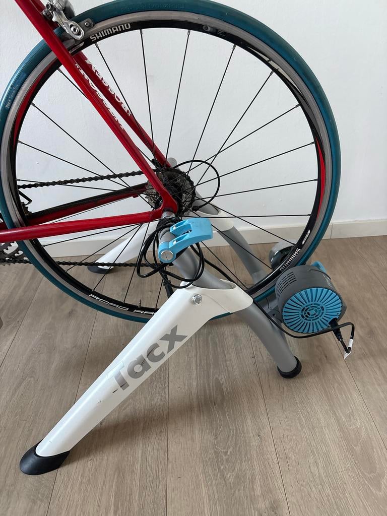 Tacx Flow met Van Rossem racefiets en schoenen (maat 43), 28 inch, Gebruikt, Heren, Aluminium