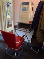 Vintage Kappersset: Stoel, Tafel en Spiegel, Ophalen