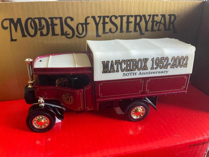 Matchbox Models of Yesteryear Foden Steam Wagon mint/box, Hobby en Vrije tijd, Modelauto's | 1:43, Zo goed als nieuw, Bus of Vrachtwagen