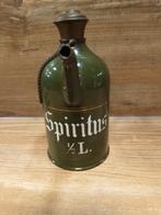 Mooie donker groen emaille Spiritus kannetje., Antiek en Kunst, Ophalen of Verzenden