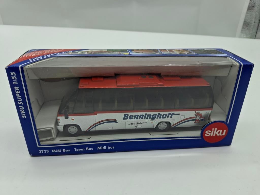 SIKU 3733 BENNINGHOFF MIDI BUS 1:55, Verzenden, Nieuw, Bus of Vrachtwagen, SIKU
