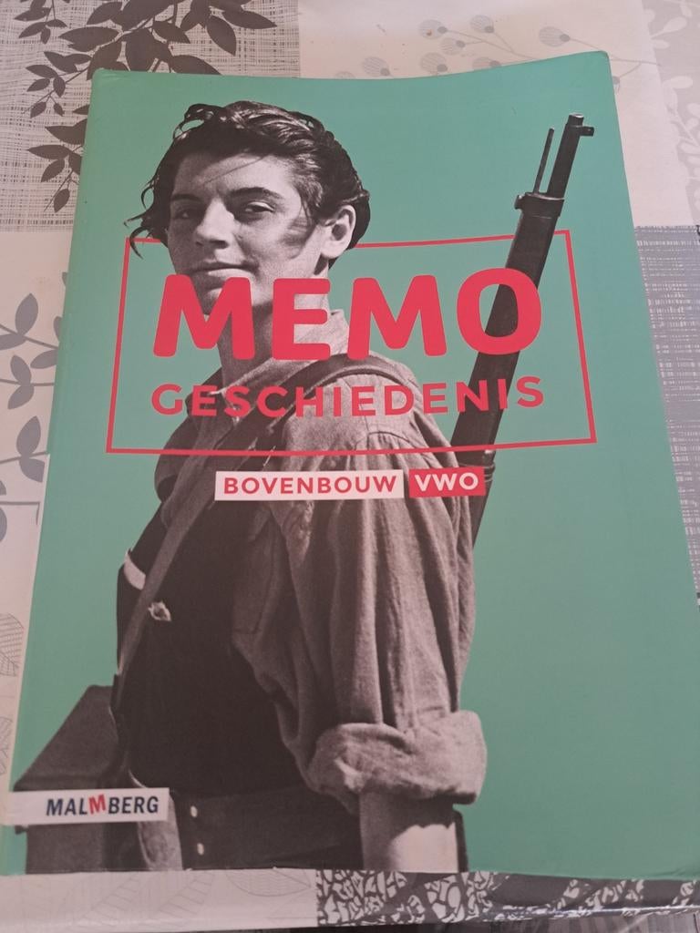 MEMO Geschiedenis Bovenbouw VWO - Malmberg, Boeken, Studieboeken en Cursussen, Onbekend, Ophalen of Verzenden, Gamma, WO