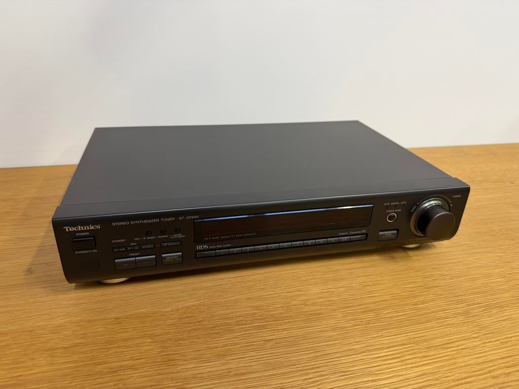 Technics ST-GT650 Tuner, Audio, Tv en Foto, Tuners, Zo goed als nieuw, Ophalen of Verzenden