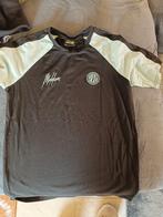 Malelions T-shirt - Zwart met lichtblauwe mouwen, Maat 48/50 (M), Zwart, Malelions, Ophalen of Verzenden