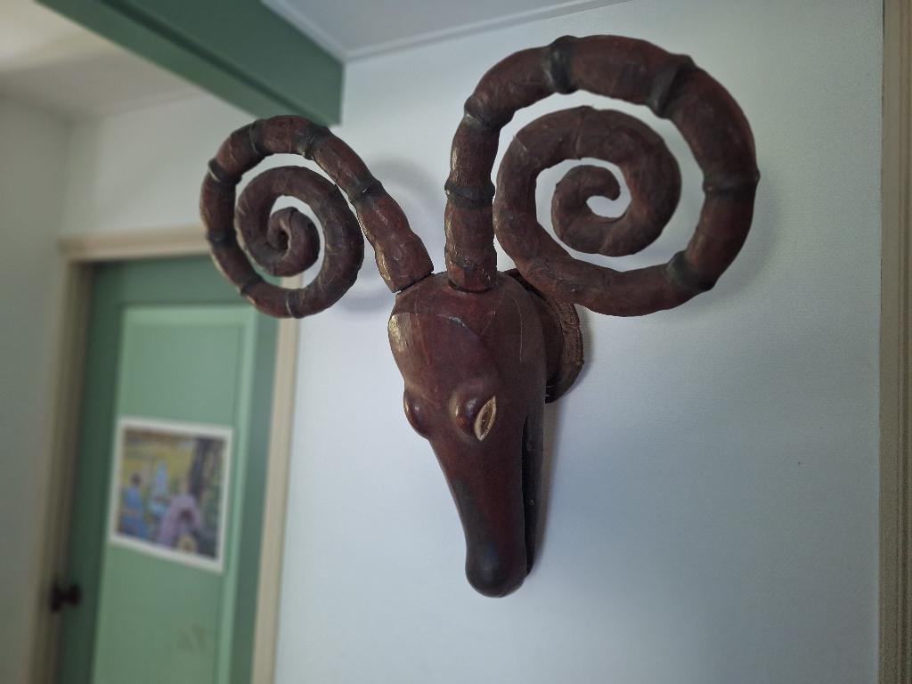 Tribaal Ekoi masker Nigeria etnografica Afrika dier Antilope, Ophalen