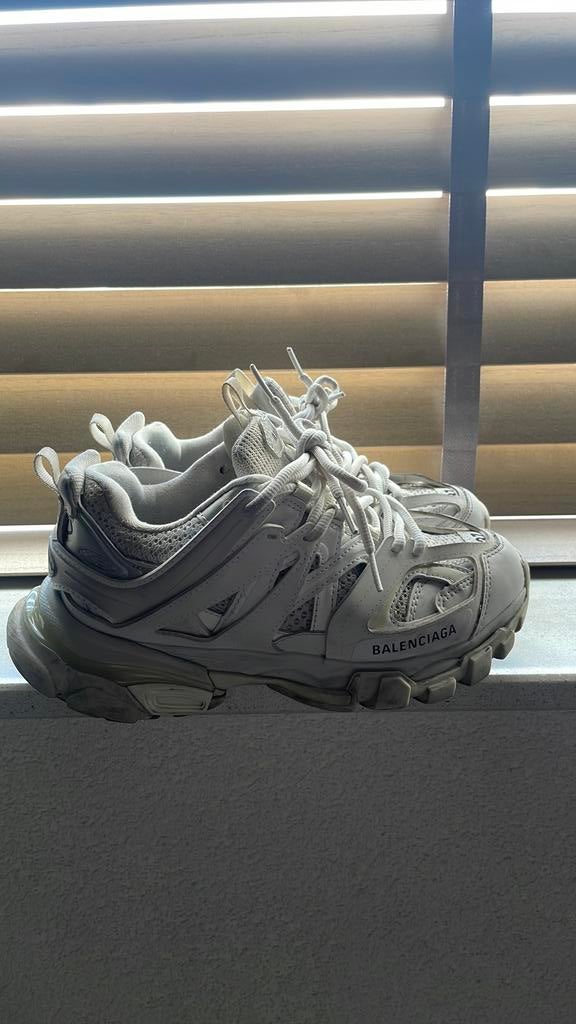 Balenciaga track schoenen, Wit, Ophalen of Verzenden, Sneakers of Gympen, Gedragen