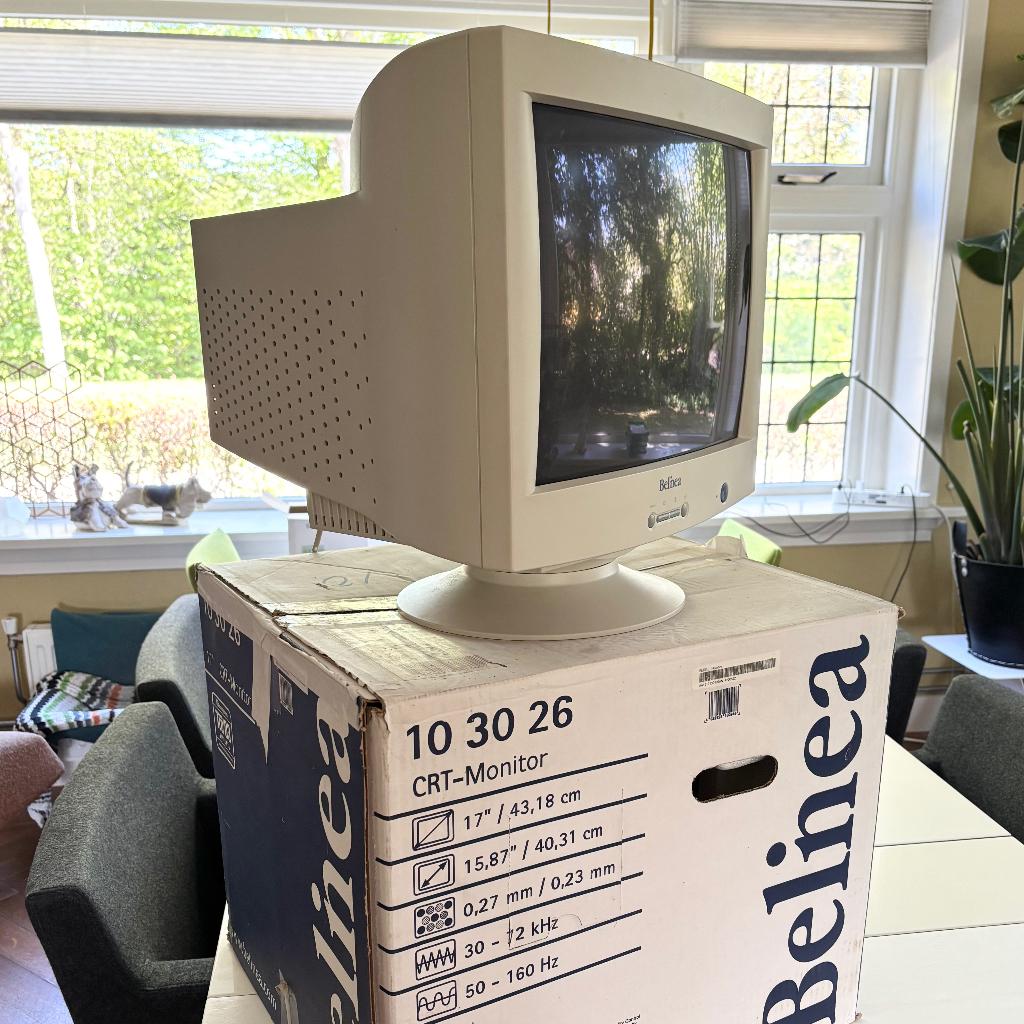 CRT monitor 17”, Computers en Software, Monitoren, Nieuw, Ophalen of Verzenden, Overige typen, Overige resoluties