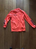 Hummel trainingspak heren - Maat S, Oranje, Ophalen of Verzenden, Zo goed als nieuw, Algemeen
