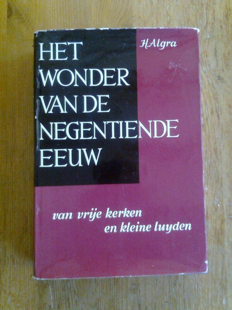 Het wonder van de negentiende eeuw, door H. Algra, Ophalen of Verzenden, Gelezen
